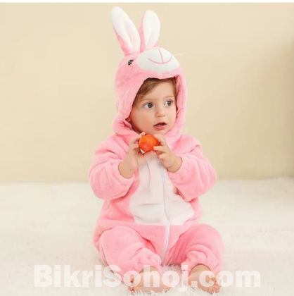 Rabbit One Piece Baby Jumpsuit